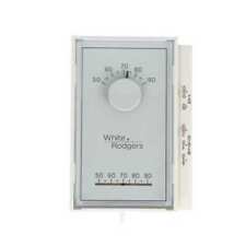 White-Rodgers 1E56n-444 Standard Mechanical Thermostats, 1 H 1 C, Hardwired, picture