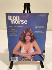 October 1979  Iron Horse  Magazine  Vintage Motorcycle Magazine (Loc 1) picture