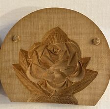 Exquisite Flower Butter Mold - Antique picture