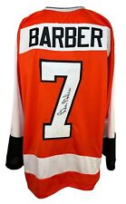 Bill Barber autographed signed jersey NHL Philadelphia Flyers JSA COA picture