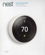 SEALED Google Nest 3rd Gen Learning Thermostat White T3017US picture