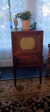 Vintage ANTIQUE TV Wood, Early 20th Century Philco Model T TV Television MCM  picture