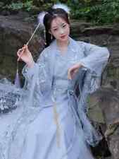 Embroidery Hanfu Cosplay Costume Summer Chinese Dress National Dance Clothing picture