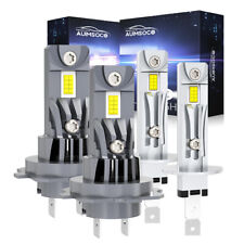 4X 6000K H7+H1 LED Headlight High /Low Beam Bulbs Combo For BMW E70 X5 2005-2013 picture