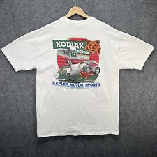 Vintage Kodiak Shirt Mens 2XL White 90s Racing Dirt Carts Promo Cig Motor Sports picture