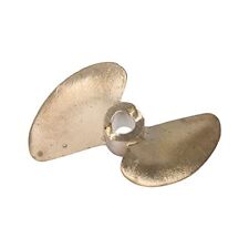 RC Boat Copper Propeller Two Leaves Hole 4MM Diameter 35MM Pitch 1.4MM 435/2 picture