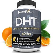 Nutrivein DHT Blocker with Biotin - Boosts Hair Growth & New Follicle Growth picture