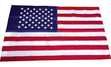 3x5 Ft American Flag EMBROIDERED USA Deluxe Nylon US with POLE POCKET SLEEVE picture