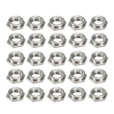 M3 x 0.5mm Pitch Hex Head Carbon Steel Blind Hole Nuts FS-M3-1 25Pcs picture