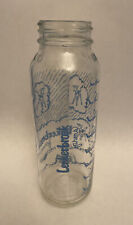 Lenkerbrook Farms ~ 8 Oz Glass Baby Bottle ~ HI-LO Masontown Glass Products Inc. picture