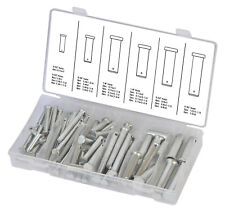60pc Clevis Pin  Assortment 21 Different Sizes in Storage Case Kit picture