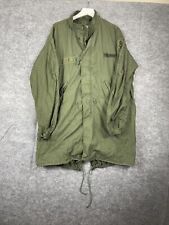 Vintage US Army Fishtail Parka For Extreme Cold 8th Infantry Unit Medium-Regular picture