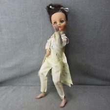Vintage Uneeda Dollikin Fashion Doll Articulated 18in TLC Hair 2s picture