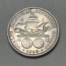 1893 Columbian Expo Silver Commemorative Half Dollar picture