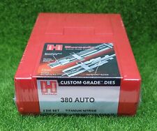 Hornady 380 Auto .380 Custom Grade Reloading 3-Die Set - 546518 picture