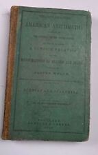Antique Welch's Improved American Arithmetic Sanborn Carter 1846 picture