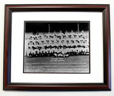1961 NY Yankees 8x10 Team Photo in 11x14 Double Matted Cherry Frame picture