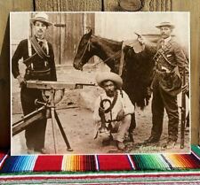 Mexican Revolution Northern Rebel Soldiers with Machine Gun 16x20 picture