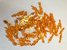 NEW - 50 Pieces LEGO Trans-Neon Orange Flame Fire Torch Candle (28618) picture