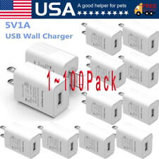 Universal 5V 1A US Plug USB AC Wall Charger Power Adapter For Smart Phone Lot picture