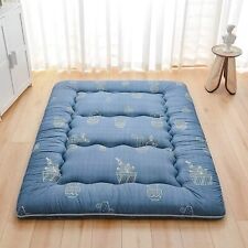 Twin Size Japanese Floor Mattress with Washable Cover Portable for Camping picture