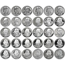 1968 S-1998 S Washington Quarter Gem Proof Run 30 Coin Set US Mint Lot picture
