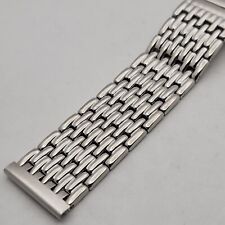 Rare and beautiful high quality stainless steel watch bracelet/watch band 20mm picture