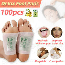 100pcs Artemisia Argyi Foot Pads Patch Herbal Organic Cleansing Detox Pads Care picture