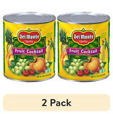 Del Monte Fruit Cocktail, Extra Light Syrup, Canned Fruit, 105 oz Can(2 pack) picture