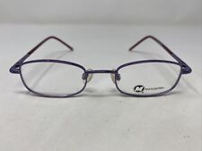 Modern PURPLE 54-19-130 Violet Full Rim Metal Eyeglasses Frame VZ34 picture