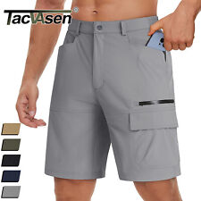 Men's Tactical Hiking Shorts Quick Dry Ripstop Pants 5-Pocket Cargo Work Shorts picture