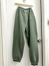 Nigel Cabourn Embroidered Arrow Sweat Pant Washed Army Size XL picture
