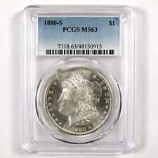 1880 S Morgan Dollar MS 63 PCGS Silver $1 Uncirculated Coin SKU:I11604 picture