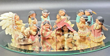 Vintage 1994 Enesco“Friends Of The Feather” 10 Figurines By Karen Hahn picture