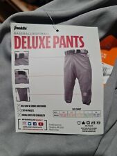 Franklin Deluxe Gray Baseball/Softball Pants - Youth S 6/7 NEW picture