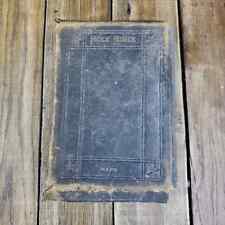 Antique 1800's Holy Bible Maps Leather Bound  picture