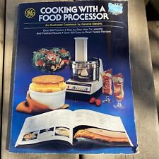 Vintage General Electric GE Cooking With A Food Processor Cookbook - 1978 picture