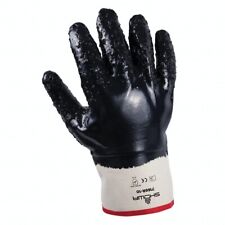 SHOWA 7166R FULLY COATED NITRILE GRIP GLOVES - OIL RESISTANT - 12 Pairs - LARGE picture