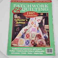 Vintage 1997 Patchwork & Quilting Yearbook Craft Magazine picture
