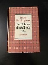 Ernest Hemingway / For Whom The Bell Tolls SIGNED inside the book to 8/2/1957 picture