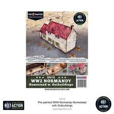 Bolt Action: Pre-Painted WWII Normandy Homestead w/ Outbuildings Warlord picture