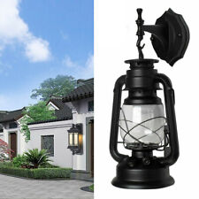 Antique Vintage Exterior Wall Light Outdoor Wall Mounted Lighting Fixture Black  picture