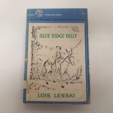 Blue Ridge Billy By Lois Lenski, 1967 HC 1st Dell Printing, North Carolina Tale picture