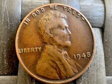 1948 Wheat Penny No Mint Mark (Perfect Texture) picture