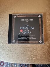 Highlights from The PHANTOM Of The OPERA Original Cast (CD 1987 Polydor USA) picture