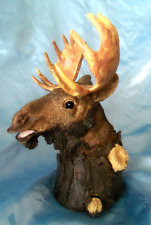 Moose Head Bust Figurine 8