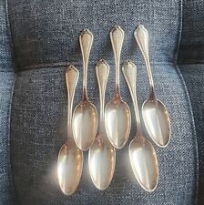 PAUL REVERE by TOWLE Sterling Silver set of 6 DEMITASSE SPOONS Monogramed 