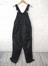 Vintage Oshkosh Sportswear Insulated Bibs Men's Medium Black Made In USA  picture