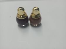 2Lot Christian Dior Nail Polish 611 971 NEW Vintage Violet& Mica Brown Rare  picture