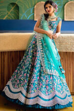 Pakistani Ethnic New Lengha Indian Party Wedding Wear Designer Rtc Lehenga Choli picture